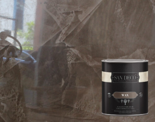 WAX Water Based Protective Glossy Polish for Venetian Plaster Coating